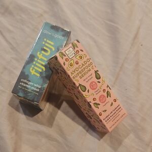 Avocado Superfood Serum and Collagen Whip Mask Set